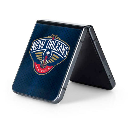 NBA New Orleans Pelicans Jersey Galaxy Z Flip5 5G Skin