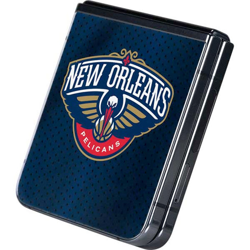 NBA New Orleans Pelicans Jersey Galaxy Z Flip5 5G Skin
