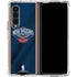NBA New Orleans Pelicans Jersey Galaxy Z Fold4 5G Clear Case