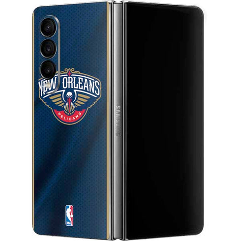 NBA New Orleans Pelicans Jersey Galaxy Z Fold4 5G Skin