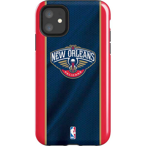 NBA New Orleans Pelicans Jersey iPhone 11 Impact Case