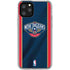 NBA New Orleans Pelicans Jersey iPhone 11 Pro Clear Case