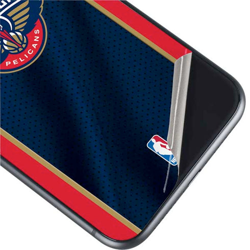 NBA New Orleans Pelicans Jersey iPhone 11 Skin