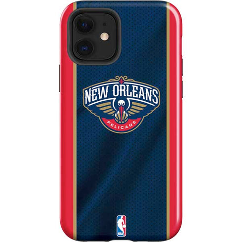 NBA New Orleans Pelicans Jersey iPhone 12 Impact Case