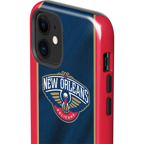 NBA New Orleans Pelicans Jersey iPhone 12 Impact Case