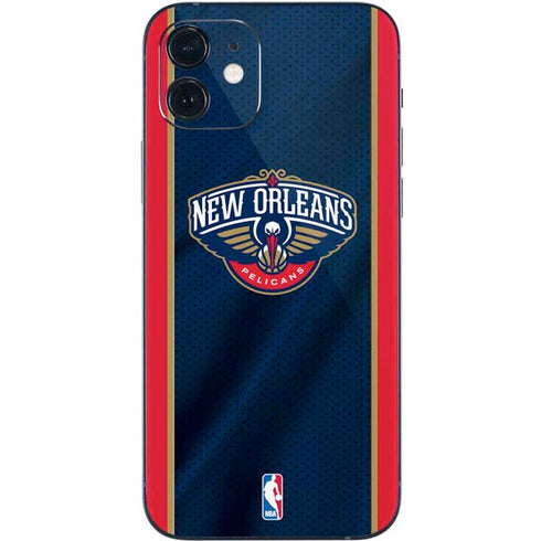 NBA New Orleans Pelicans Jersey iPhone 12 Mini Skin