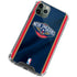NBA New Orleans Pelicans Jersey iPhone 12 Pro Clear Case