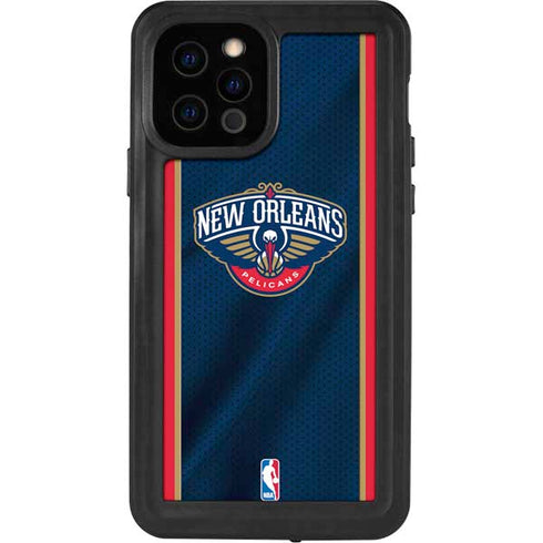 NBA New Orleans Pelicans Jersey iPhone 12 Pro Waterproof Case