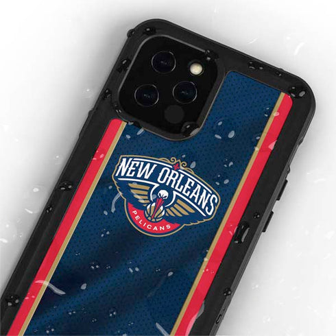 NBA New Orleans Pelicans Jersey iPhone 12 Pro Waterproof Case