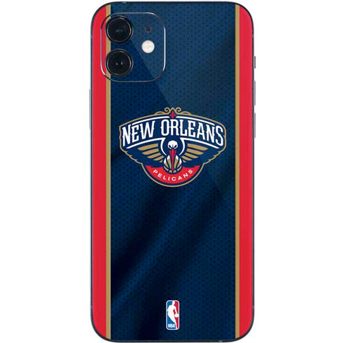 NBA New Orleans Pelicans Jersey iPhone 12 Skin