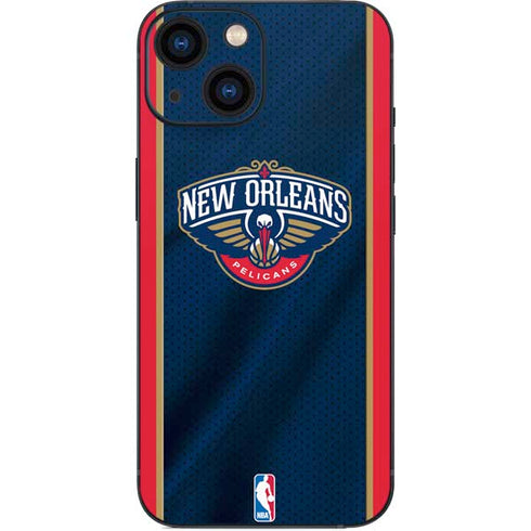 NBA New Orleans Pelicans Jersey iPhone 13 Mini Skin