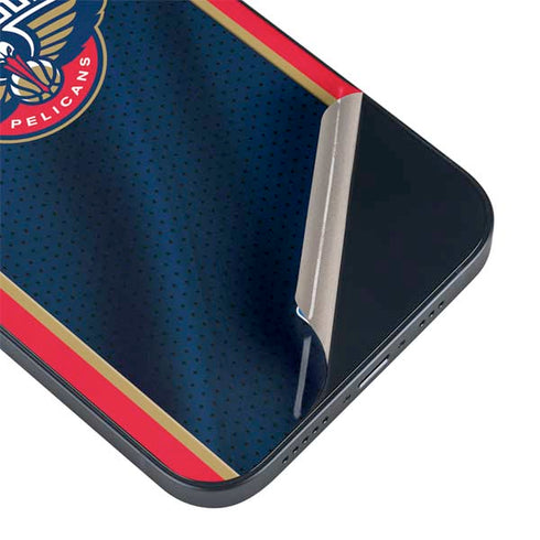 NBA New Orleans Pelicans Jersey iPhone 15 Plus Skin