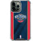 NBA New Orleans Pelicans Jersey iPhone 14 Pro Max Clear Case