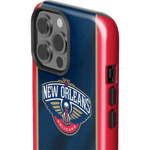 NBA New Orleans Pelicans Jersey iPhone 15 Pro Max Impact Case