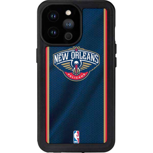 NBA New Orleans Pelicans Jersey iPhone 14 Pro Max Waterproof Case
