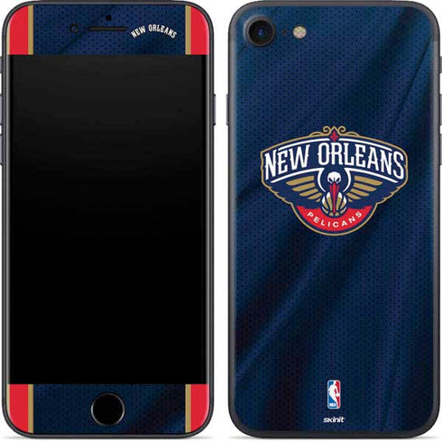NBA New Orleans Pelicans Jersey iPhone 8 Skin
