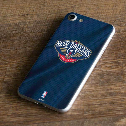 NBA New Orleans Pelicans Jersey iPhone 8 Skin