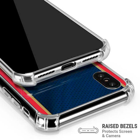 NBA New Orleans Pelicans Jersey iPhone XS Max Clear Case
