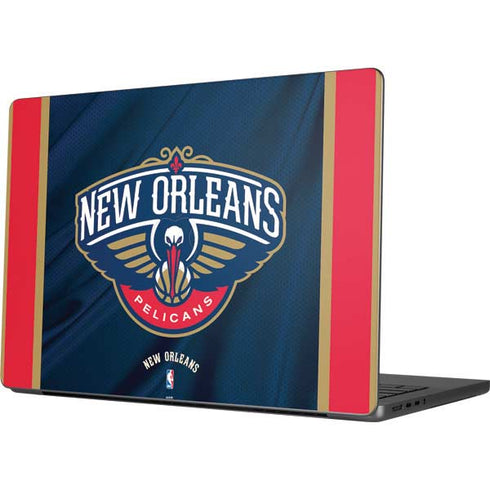 NBA New Orleans Pelicans Jersey MacBook Pro 14in (2021-24) Skin