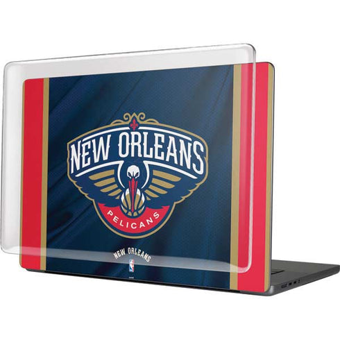 NBA New Orleans Pelicans Jersey MacBook Pro 16in (2021-25) Case plus Skin