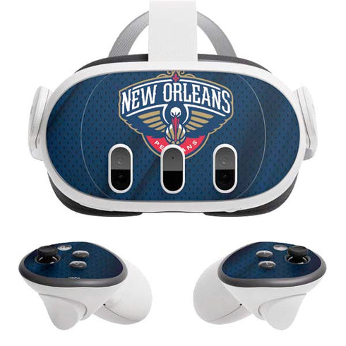 NBA New Orleans Pelicans Jersey Meta Quest 3 Skin
