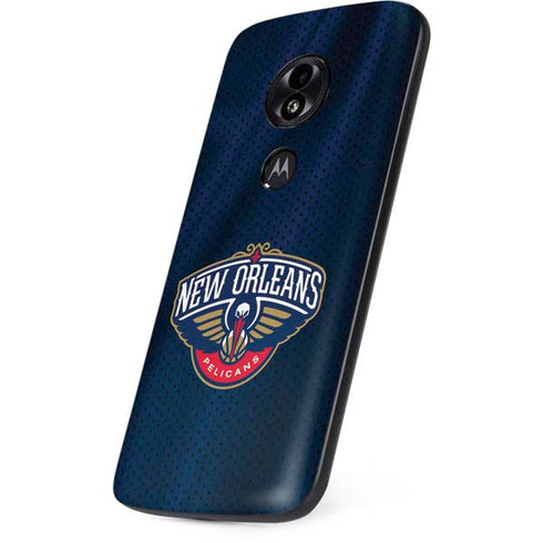 NBA New Orleans Pelicans Jersey Moto E5 Play Skin