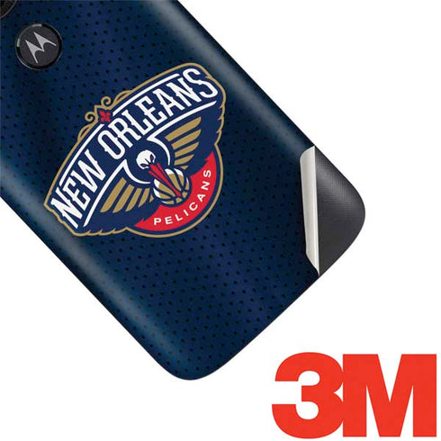 NBA New Orleans Pelicans Jersey Moto E5 Play Skin