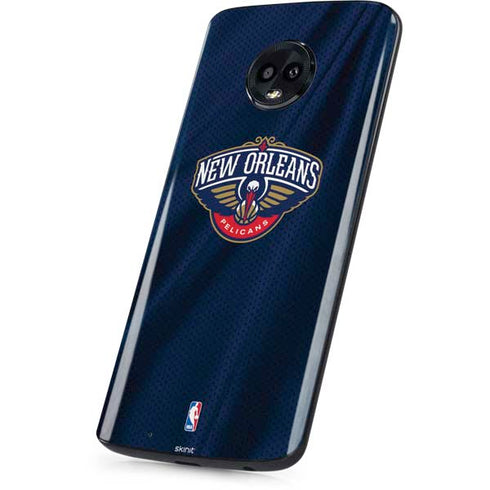 NBA New Orleans Pelicans Jersey Moto G6 Skin