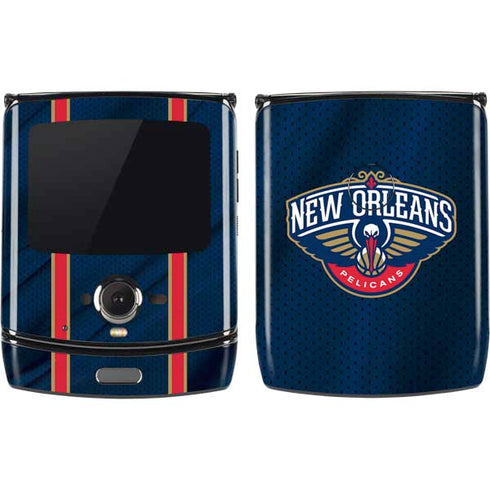 NBA New Orleans Pelicans Jersey Motorola RAZR Skin