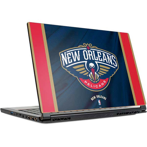 NBA New Orleans Pelicans Jersey MSI GS65 Stealth Laptop Skin