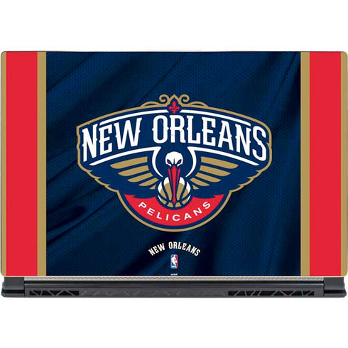 NBA New Orleans Pelicans Jersey MSI GS65 Stealth Laptop Skin