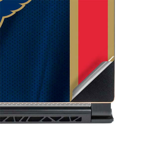 NBA New Orleans Pelicans Jersey MSI GS65 Stealth Laptop Skin