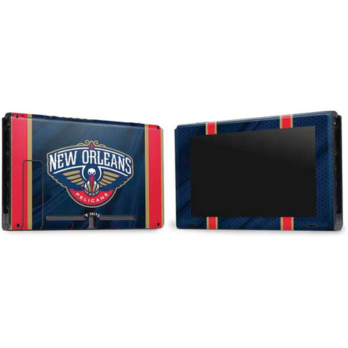 NBA New Orleans Pelicans Jersey Nintendo Switch Bundle Skin
