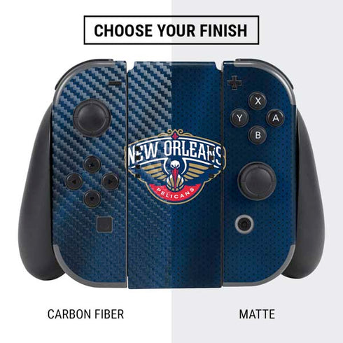 NBA New Orleans Pelicans Jersey Nintendo Switch Bundle Skin
