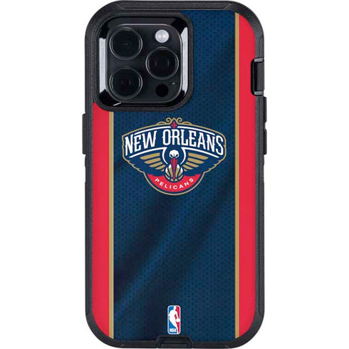 NBA New Orleans Pelicans Jersey Otterbox Defender iPhone Skin