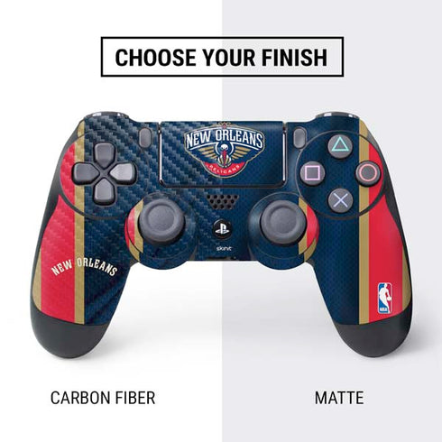 NBA New Orleans Pelicans Jersey PS4 Controller Skin
