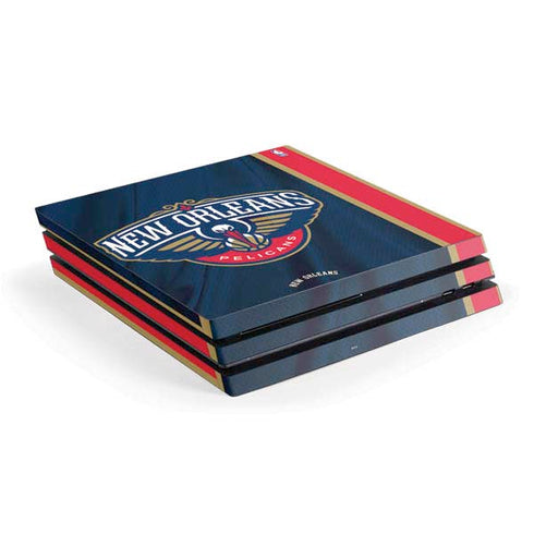 NBA New Orleans Pelicans Jersey PS4 Pro Console Skin
