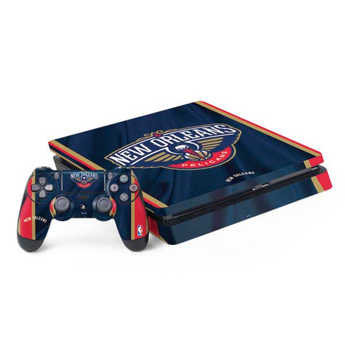 NBA New Orleans Pelicans Jersey PS4 Slim Bundle Skin