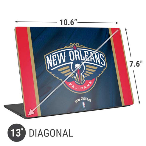 NBA New Orleans Pelicans Jersey Universal Laptop 13in (10.6 x 7.6in) Skin