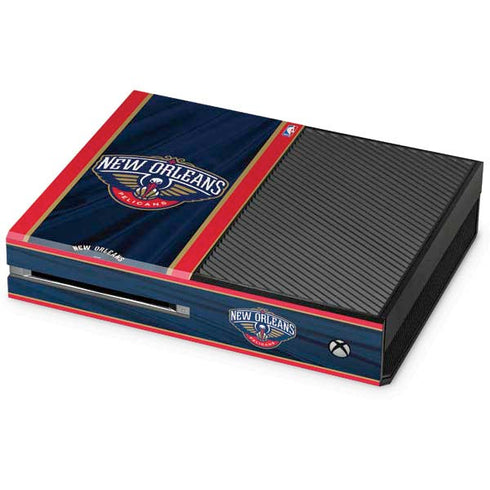 NBA New Orleans Pelicans Jersey Xbox One Console Skin