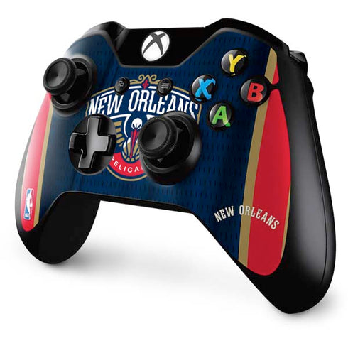 NBA New Orleans Pelicans Jersey Xbox One Controller Skin
