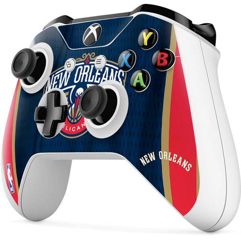NBA New Orleans Pelicans Jersey Xbox One S All-Digital Edition Bundle Skin