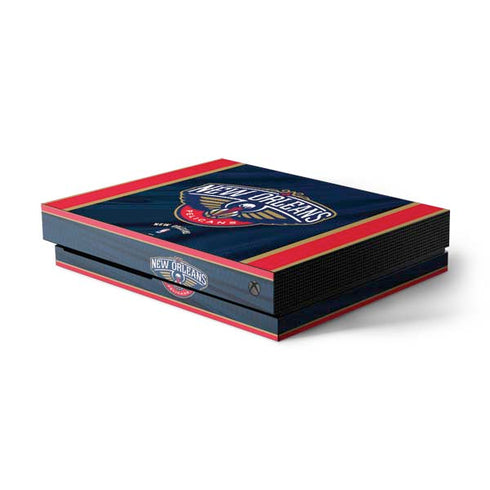 NBA New Orleans Pelicans Jersey Xbox One X Console Skin