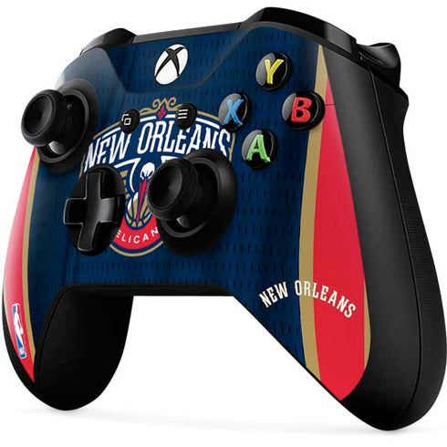 NBA New Orleans Pelicans Jersey Xbox One X Controller Skin