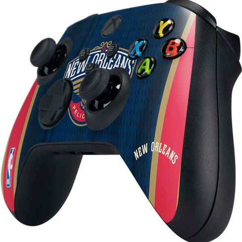 NBA New Orleans Pelicans Jersey Xbox Series X Controller Skin