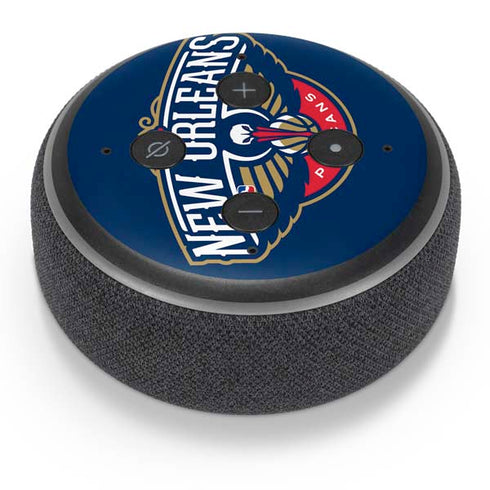 NBA New Orleans Pelicans Large Logo Amazon Echo Dot Skin