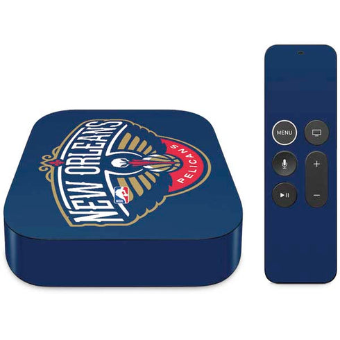 NBA New Orleans Pelicans Large Logo Apple TV Skin