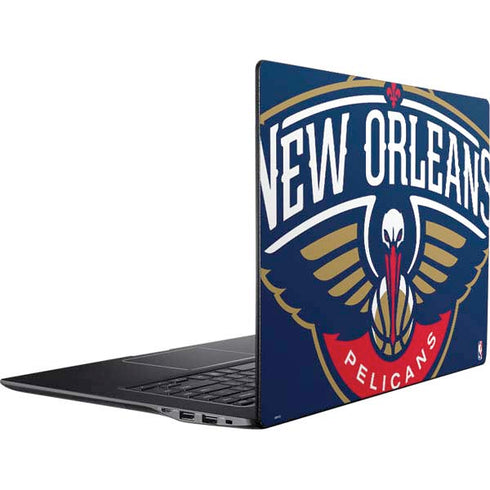 NBA New Orleans Pelicans Large Logo Ativ Book 9 (15.6in 2014) Skin