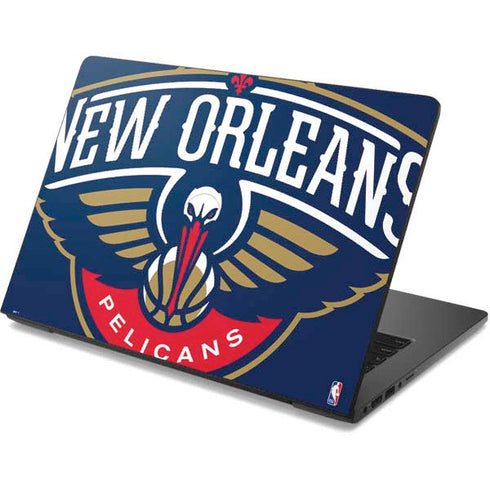 NBA New Orleans Pelicans Large Logo Dell Chromebook Skin