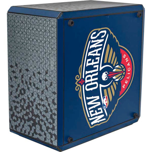 NBA New Orleans Pelicans Large Logo Cooler Master MasterBox Q300L Mini Tower Skin